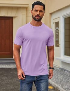 Men's Athletic Performance T-Shirt Breathable Moisture Wicking Eco-Friendly Lightweight Loose Fit Sports Gym Fitness Running Tee - Product Image 2