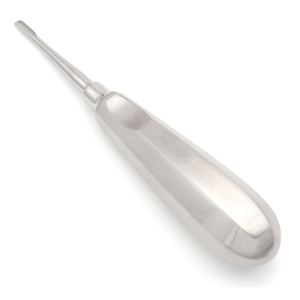 Straight 4mm Luxating Elevator Dental Extraction Instrument Thin Sharp Blade Periodontal Ligament Cutter Surgical Stainless - Product Image 1