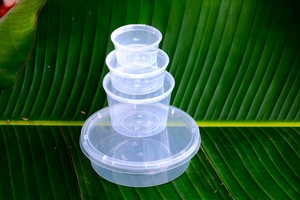 <b>Clear</b> PP Disposable Sauce Cup 1oz with Leak Proof Lid, Custom Colors, OEM ODM, Sample Available, Vietnam - Product Image 2