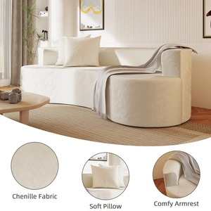 COMPRESSION <b>SOFA</b> Living Room Scandinavian Compressed in box Easy assembly Sectional <b>Sofa</b> OEM brand name High Density Sponge - Product Image 1