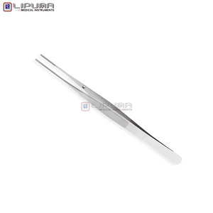 De Bakey Forceps – 20 cm with a 2mm <b>bite</b> x 2 and 1.5mm <b>bite</b> Stainless Steel Tips Surgical Instrument Safety Standard - Product Image 6