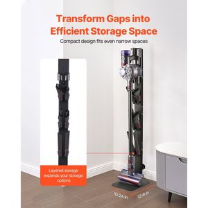 Supporto per staffa portaoggetti nero stabile per Dyson Multi-modelli di parti di aspirapolvere - Product Image 6