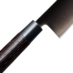 Couteau Santoku en acier inoxydable, lame tranchante, manche ergonomique, outil de cuisine polyvalent pour trancher, couper en dés, hacher la viande et le poisson - Product Image 6