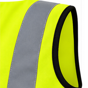 Chaleco de seguridad de alta visibilidad para personal de carreteras, fabricante personalizado de ropa reflectante, ropa de trabajo industrial al por mayor, chaleco profesional ligero. - Product Image 4