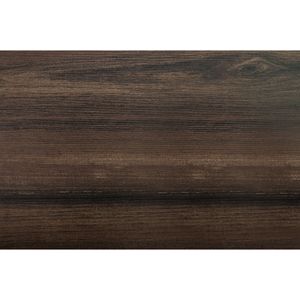 Set da Pranzo Moderno 7 Pezzi in Faggio Finitura Noce con 6 Sedie Laterali con Cuscini in Schiuma e Rivestimento in Tessuto, Design Unico dello Schienale - Product Image 5