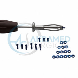 Maxillofacial Titanium Plate <b>Screw</b> Driver <b>Set</b> Dental Implant Bone Plate Fixation Surgical Instruments CE Certified - Product Image 6