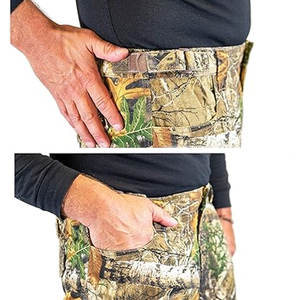 Pantalon de chasse camouflage pour hommes, pantalon tactique multi-poches pour l'extérieur, taille réglable, tissu léger et respirant - Product Image 5