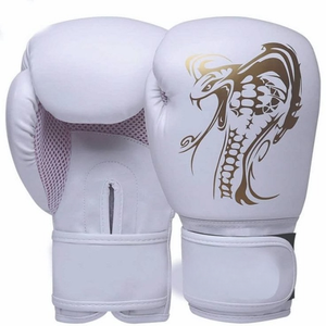 Gants d'entraînement de boxe professionnels personnalisés avec velcro ou lacets, gants d'entraînement MMA Muay Thai - Product Image 3