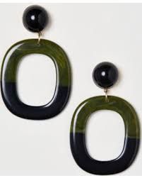 Modern Resin Drop <b>Earrings</b> with Orange <b>Studs</b> Cream Customized Shape Fashion Jewelry for Women Customized Angel Theme - Product Image 2