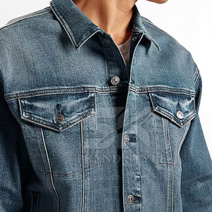 Chaqueta de Mezclilla para Hombre, Transpirable, Hecha con Materiales de Alta Calidad, Nueva Llegada, Chaqueta de Invierno para Adultos, Superventas - Product Image 3