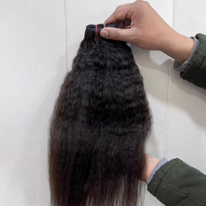 ต่อผมแบบคลิปหนีบจากผมอินเดียแท้ 100% เวอร์จิ้น เรมีแฮร์ เย็บสองชั้น นุ่มลื่น หนา คุณภาพสูงสุด พรีเมียม แบบลอนบอดี้เวฟ - Product Image 1