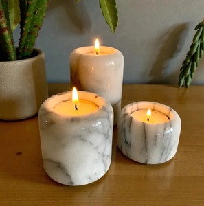 Resin <b>Candle</b> Holder Christmas Easter Handmade Eco-Friendly Durable Home Decor - Product Image 1