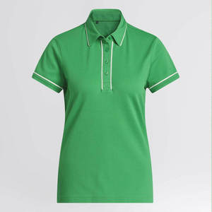 เสื้อโปโลพิมพ์ลายโลโก้แบบกำหนดเองสำหรับผู้หญิง - Product Image 1