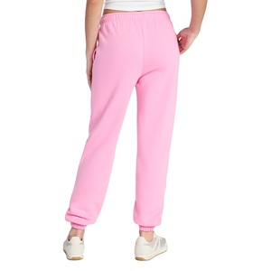 Pantalones deportivos de color rosa cómodos y orientados a la exportación para mujer, diseño personalizado, elegantes y casuales, pantalones deportivos sólidos para mujer - Product Image 3
