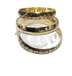 Brazaletes de Latón Hechos a Mano, Recién Llegados, de la Mejor Calidad, Joyería Étnica Tradicional Oxidada para Navidad, Bodas y Fiestas, Hechos en India - Product Image 4