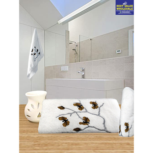 High Quality 28x56 Inch <b>Bath</b> <b>Towel</b> <b>Set</b> 750 GM Soft Absorbent Cotton Large Size for Hotel Bathroom - Product Image 1