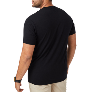 Polyester spandex performance tee plus size <b>men</b> <b>stretch</b> breathable quick dry athletic training t shirt for gym running workouts - Product Image 2