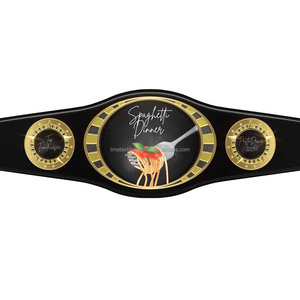 Trending Custom Design Heavy Weight <b>Leather</b> Wrestling <b>Belts</b>-High Quality Unisex Logo Colors Alloy Buckle Waterproof 35mm - Product Image 1