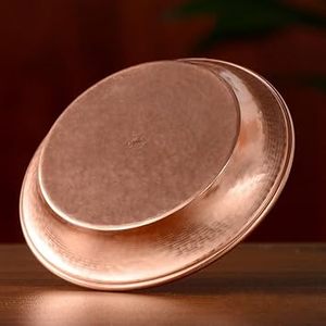Bol en cuivre poli fait main, design traditionnel chinois, vaisselle en métal pour cadeau, bol en cuivre vintage, vaisselle en métal - Product Image 2