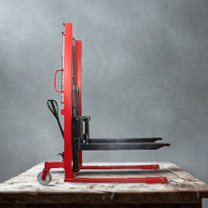 Apilador Hidráulico Manual, Equipo de Manipulación de Materiales de Alta Resistencia para Uso en Almacenes y Fábricas, Carga y Descarga - Product Image 3