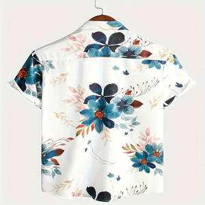 Eco-Friendly Men's Casual <b>Half</b>-Sleeve <b>Shirt</b> Lightweight Breathable and Anti-Wrinkle From Indian Supplier - Product Image 4