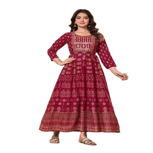 High Selling <b>Women</b> Kurti For Wedding and <b>Festival</b> Wear Available at Wholesale Price From Indian Supplier - Product Image 1