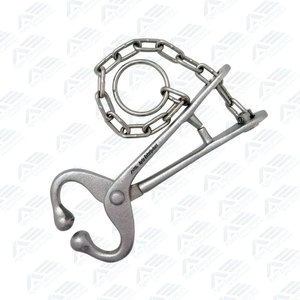 Anneau nasal pour bovins, buffles, conforme aux normes de sécurité, support nasal de haute qualité, instruments chirurgicaux vétérinaires, manuel, en acier - Product Image 2