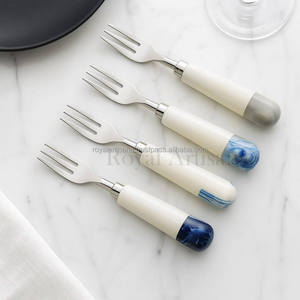 Premium Designer Flatware Set – Stainless Steel Floral Handle <b>Spoons</b> & Serving Utensils Silverware - Product Image 3