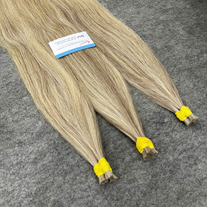 Extensions de cheveux humains vierges bruts vietnamiens colorés en vrac, double épaisseur, cuticules alignées, doux et soyeux, pour tressage – Meilleures ventes - Product Image 4