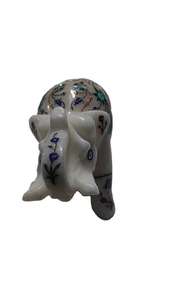 หินตกแต่งภายในสุดหรูหรา ดีไซน์ลายดอกไม้ประณีต ฝังลายหินอ่อนโบราณเลียนแบบ งานฝีมือคุณภาพพรีเมียม - Product Image 2