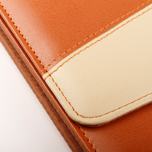 Business Leather <b>Document</b> Organizer Accordion Clip - Product Image 6