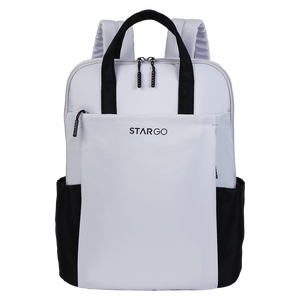 กระเป๋าเป้สะพายหลังแล็ปท็อปแบบพกพา ดีไซน์เรียบหรู กันน้ำ ซิปปิด ผลิตจากโพลีเอสเตอร์ สไตล์วินเทจ เหมาะสำหรับไปโรงเรียนและเดินทาง - Product Image 3