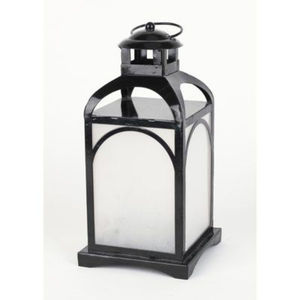 Farol de Metal y Vidrio de Tamaño Estándar con Acabado Plateado para Decoración de Mesa en el Hogar y Bodas, Faroles de Piso - Product Image 3