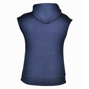 Gym <b>Sleeveless</b> <b>Hoodie</b> Lightweight Cotton Material Athletic Inspired Fashion Wear Custom Branding OEM ODM <b>Sleeveless</b> <b>Hoodie</b> - Product Image 3