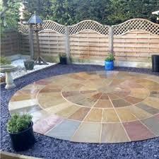 High Strength Circle Sandstone Garden <b>Stone</b> All Type Natural Honed Finish Tile - Product Image 3
