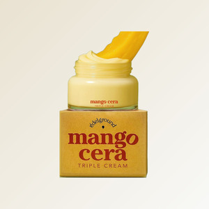 Crema facial natural Edel Ground Mango Cera Triple Cream 70ml, crema facial con niacinamida, crema facial para hombres - Product Image 3