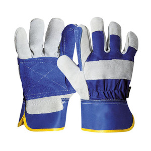 Gants de sécurité en cuir de vachette canadien pleine fleur pour travaux industriels, résistants à l'abrasion, pour usage domestique (vente en gros) - Product Image 1