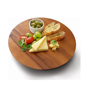 Plateau tournant en bois d'acacia, design exceptionnel, prix imbattable, organisateur pour cuisine, armoire, comptoir, table, garde-manger - Product Image 1