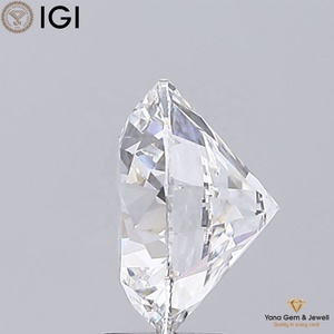 Diamante Blanco Completo de Corte Redondo, Claridad VVS2, Color E, Cultivado en Laboratorio CVD de 6.00 CT, 11.70-11.75 mm con Certificado IGI para Joyería - Product Image 3
