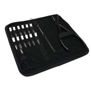 Hair Extension tools Applicator & Remover Kit Featuring Beads Removal <b>Pliers</b> Micro Bead Hook Tool Salon Scissor Hair Clips tools - Product Image 1