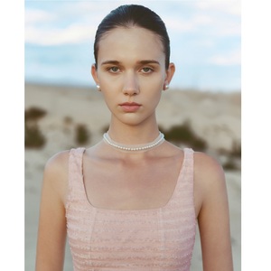 ชุดเดรสแฟชั่นระดับไฮเอนด์สำหรับผู้หญิง สไตล์ลำลอง ALESSIA LAYERING EMB DRESS ทรงเอไลน์ กระโปรงบานเล็กน้อย ยาวแบบแม็กซี่ ทันสมัย รองรับ ODM ผลิตในเวียดนาม - Product Image 6