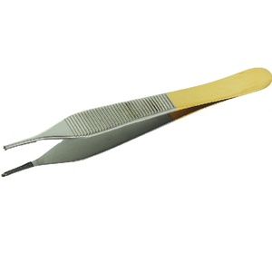 Adson-Pinzas de tejido con punta de carburo dentada - Product Image 1
