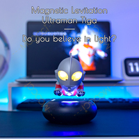 Figura Coleccionable de Anime con Licencia Oficial de Tiga en Levitación Magnética Personalizada, Regalo para Fans de Superhéroes