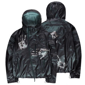 Chaqueta Cortavientos de Invierno para Hombre, Moderna, con Capucha, Sensible al Calor, Ajustada, Reactiva a la Temperatura, de Fibra de Poliéster, que Cambia de Color - Product Image 5