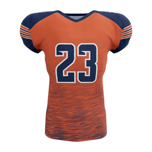 Pakistan Manufactured Custom Made American Football Uniform Short Sleeve 100% Polyester Heavy Duty High Quality Sportswear - Product Image 2