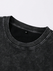 Camiseta de Hombre Personalizada, 100% Algodón, Ecológica, Transpirable, Estilo Vintage, Corte Regular, Impresión DTG, Sin Mangas - Product Image 4