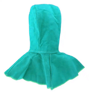 Capuche de soudeur en cuir de vachette ignifuge pour la protection industrielle à haut risque et la protection de la tête - Product Image 5
