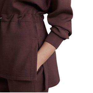 Sudadera de Mujer Casual a la Moda, Holgada, de Felpa 100% Algodón, con Logotipo Bordado, Transpirable, Ecológica, con Cintura Ajustada - Product Image 4