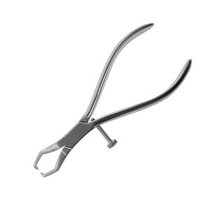 Pinza Manual de Acero Inoxidable para Coronas Dentales, con Empuñadura Acolchada Deluxe, Instrumento Quirúrgico Dental de Grip Surgical - Product Image 2