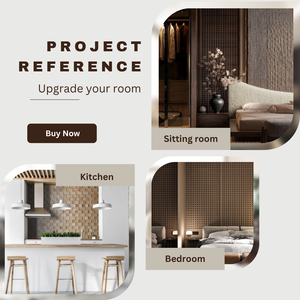 Luxury 3D Solid Wood Wall Panels Interior Decorative Panels for Hotel Hospital Waterproof Soundproof Modern Install System - Product Image 6